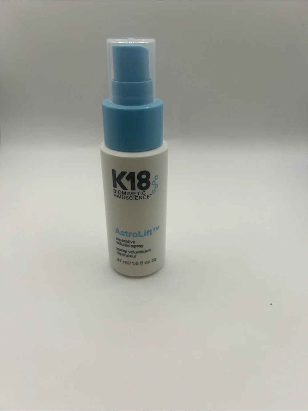 K18 AstroLift Volumizing Spray — Blue/White